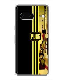 Чехол для Google Pixel 7 с картинкой «PUBG — камуфляжный шлем»