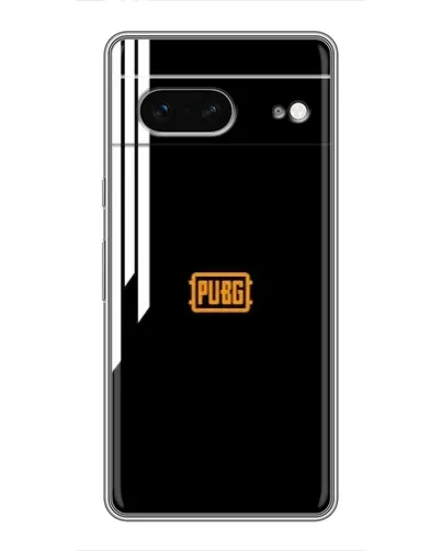 Чехол для Google Pixel 7 с картинкой «PUBG — вертикальные линии»