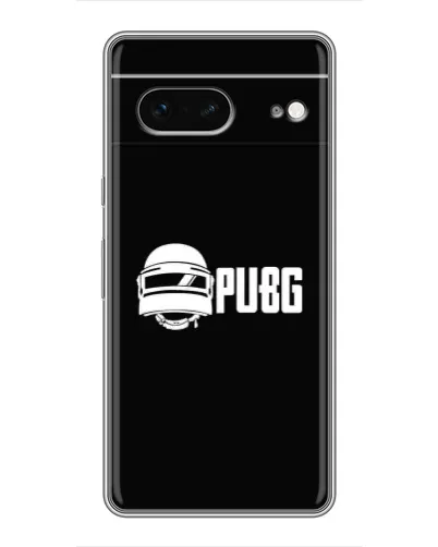Чехол для Google Pixel 7 с картинкой «PUBG — классический лого»