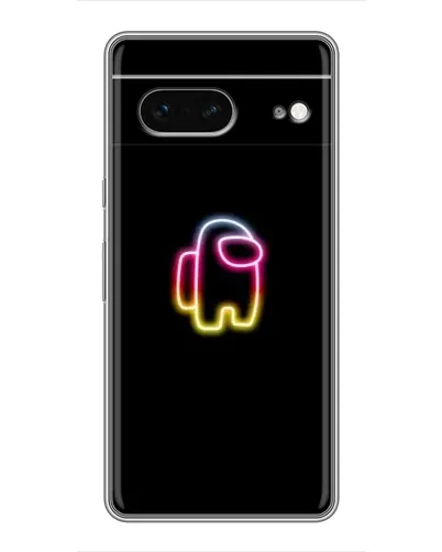 Чехол для Google Pixel 7 с картинкой «Among Us градиент»