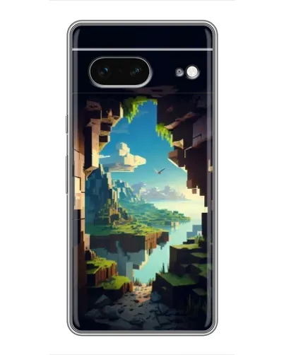 Чехол для Google Pixel 7 с картинкой «Вид из пещеры»