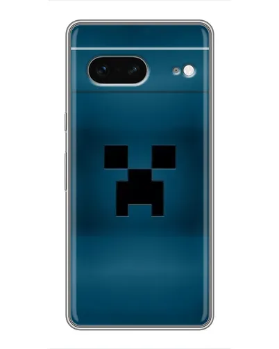 Чехол для Google Pixel 7 с картинкой «Крипер текстура»