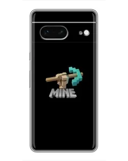 Чехол для Google Pixel 7 с картинкой «Алмазная кирка»