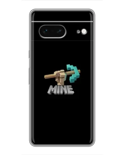 Чехол для Google Pixel 7 с картинкой «Алмазная кирка»