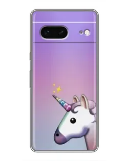 Чехол для Google Pixel 7 с картинкой «Единорог градиент»