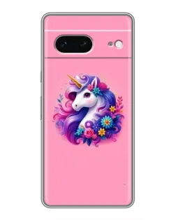 Чехол для Google Pixel 7 с картинкой «Сказочный единорог»