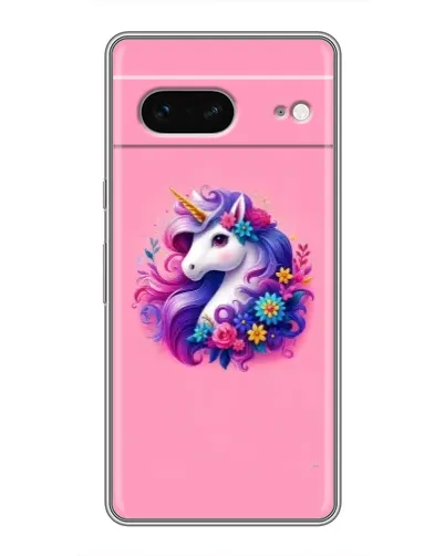 Чехол для Google Pixel 7 с картинкой «Сказочный единорог»