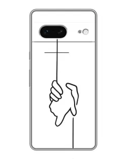 Чохол для Google Pixel 7 з картинкою «Рука тримає»