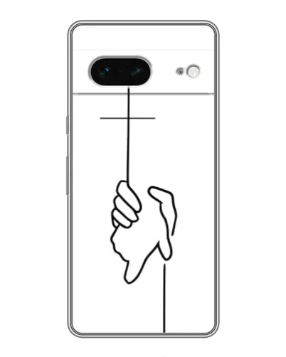 Чохол для Google Pixel 7 з картинкою «Рука тримає»