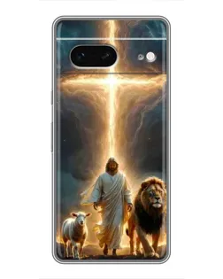 Чохол для Google Pixel 7 з картинкою «Лев Юди та Світло»