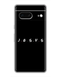 Чохол для Google Pixel 7 з картинкою «Крапки віри J.E.S.U.S.»