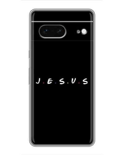 Чохол для Google Pixel 7 з картинкою «Крапки віри J.E.S.U.S.»