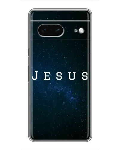 Чохол для Google Pixel 7 з картинкою «Зоряне небо Jesus»