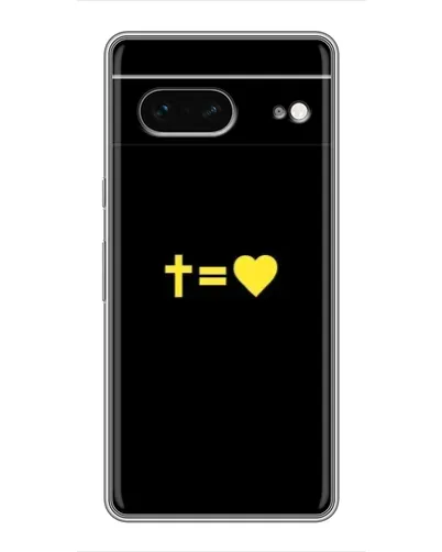Чохол для Google Pixel 7 з картинкою «Серце та Хрест»