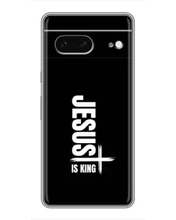 Чохол для Google Pixel 7 з картинкою «Вертикаль віри Jesus»