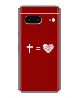 Чохол для Google Pixel 7 з картинкою «Рівняння любові»