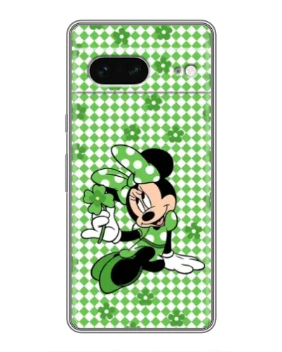 Чехол для Google Pixel 7 с картинкой «Mickey в клетку»