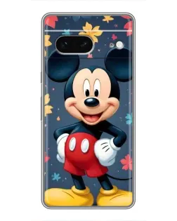 Чехол для Google Pixel 7 с картинкой «Осенний Mickey Mouse»