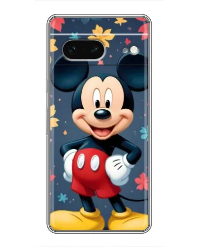 Чехол для Google Pixel 7 с картинкой «Осенний Mickey Mouse»