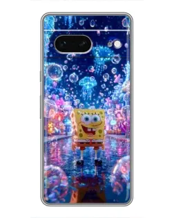 Чехол для Google Pixel 7 с картинкой «Неоновый океан»
