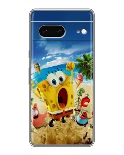 Чехол для Google Pixel 7 с картинкой «Развлечения на пляже»