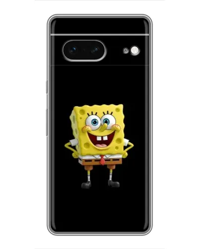 Чехол для Google Pixel 7 с картинкой «Классический Губка Боб»