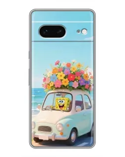 Чехол для Google Pixel 7 с картинкой «Автомобильное путешествие»
