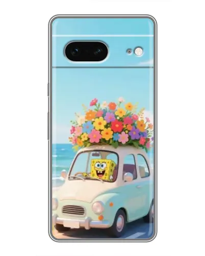 Чехол для Google Pixel 7 с картинкой «Автомобильное путешествие»