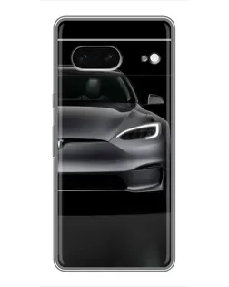 Чохол для Google Pixel 7 з картинкою «Tesla Model S Look»