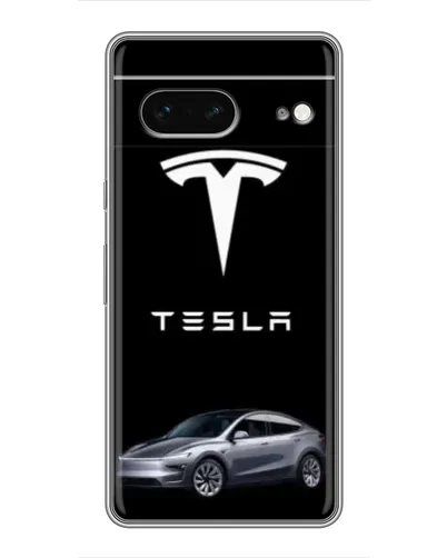 Чохол для Google Pixel 7 з картинкою «Tesla Model Y»