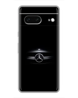 Чехол для Google Pixel 7 с картинкой «Mercedes — абстрактные линии»
