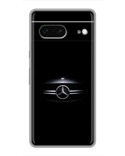 Чехол для Google Pixel 7 с картинкой «Mercedes — абстрактные линии»