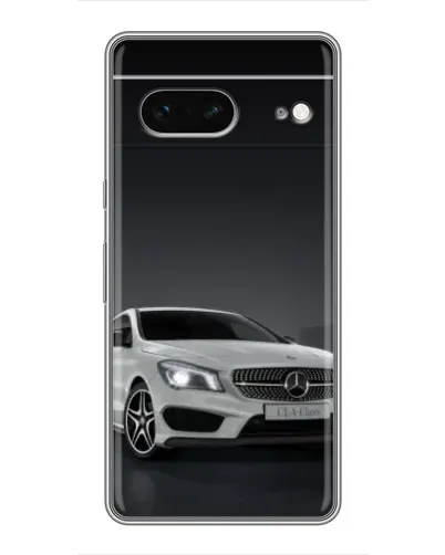 Чехол для Google Pixel 7 с картинкой «Mercedes AMG GT Silver»