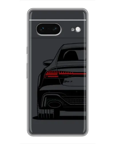Чехол для Google Pixel 7 с картинкой «Задняя часть Audi — арт»