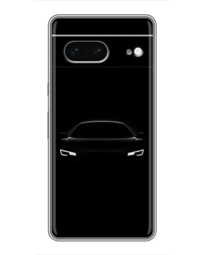 Чехол для Google Pixel 7 с картинкой «Взгляд Audi в темноте»