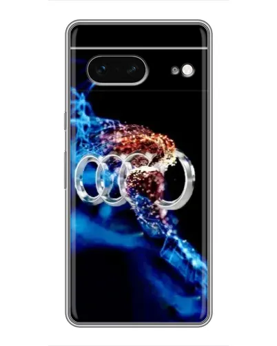 Чехол для Google Pixel 7 с картинкой «Энергия лого Audi»