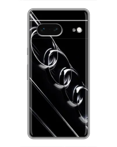 Чехол для Google Pixel 7 с картинкой «Audi — абстрактные кольца»