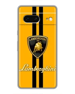 Чохол для Google Pixel 7 з картинкою «Lamborghini Stripe жовтий»