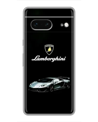 Чохол для Google Pixel 7 з картинкою «Логотип Lamborghini класика»