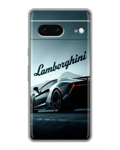 Чохол для Google Pixel 7 з картинкою «Класичний Lamborghini надпис»