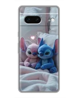Чохол для Google Pixel 7 з картинкою «Плюшеві Стіч Ангел»