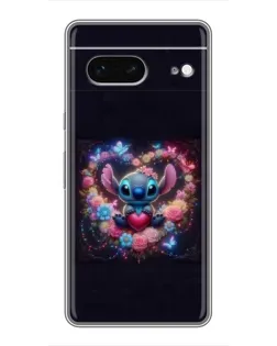 Чохол для Google Pixel 7 з картинкою «Stitch у квітах»