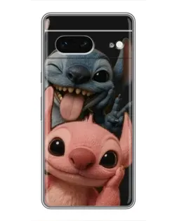 Чохол для Google Pixel 7 з картинкою «Стіч та Ангел»