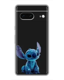 Чохол для Google Pixel 7 з картинкою «Стіч на чорному»