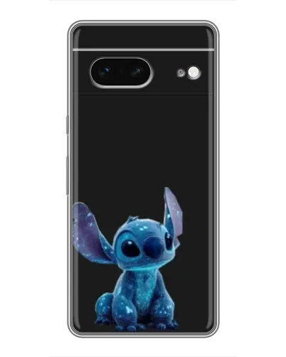 Чохол для Google Pixel 7 з картинкою «Стіч на чорному»