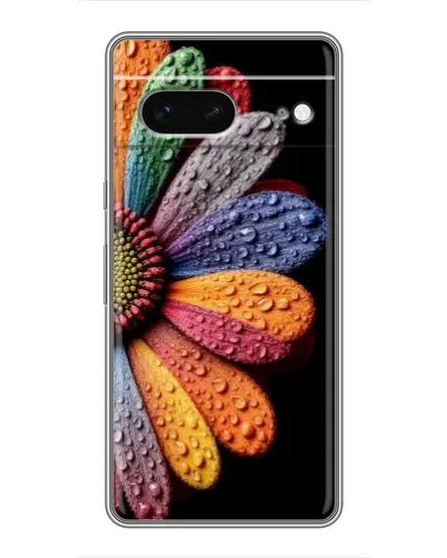 Чохол для Google Pixel 7 з картинкою «Райдужна квітка»