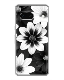Чохол для Google Pixel 7 з картинкою «Монохромні айстри»