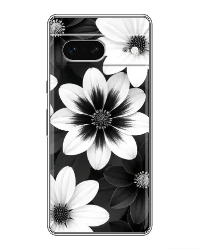 Чохол для Google Pixel 7 з картинкою «Монохромні айстри»