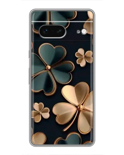 Чохол для Google Pixel 7 з картинкою «Конюшина в золоті»