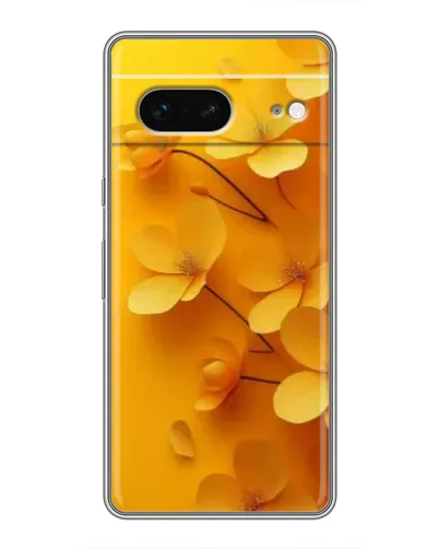 Чохол для Google Pixel 7 з картинкою «Золоті пелюстки»